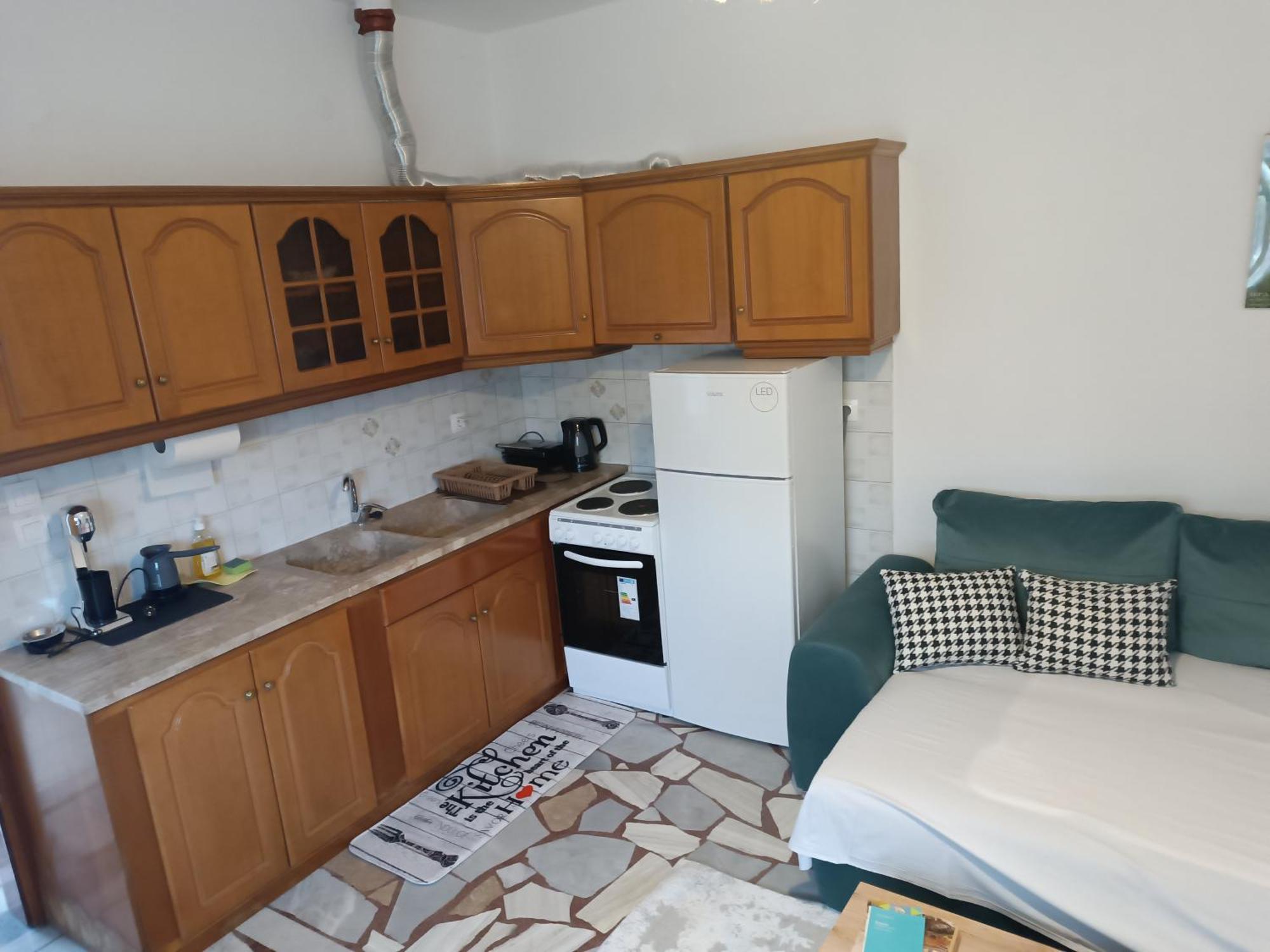 Studio Με Όλες Τις Ανέσεις Vétrina 外观 照片